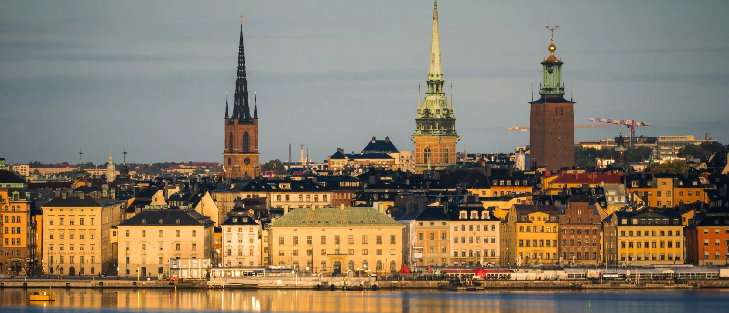 Flygfoto över Umeå