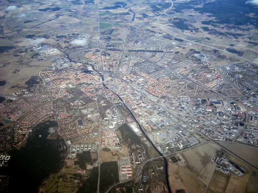 Vy över Uppsala