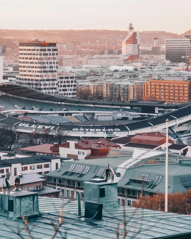 Vy över Västra Götaland