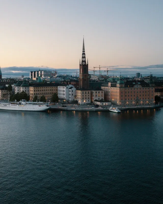 Vy över Stockholm