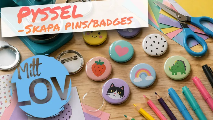 Pyssel - Skapa egna pins – Norrtälje