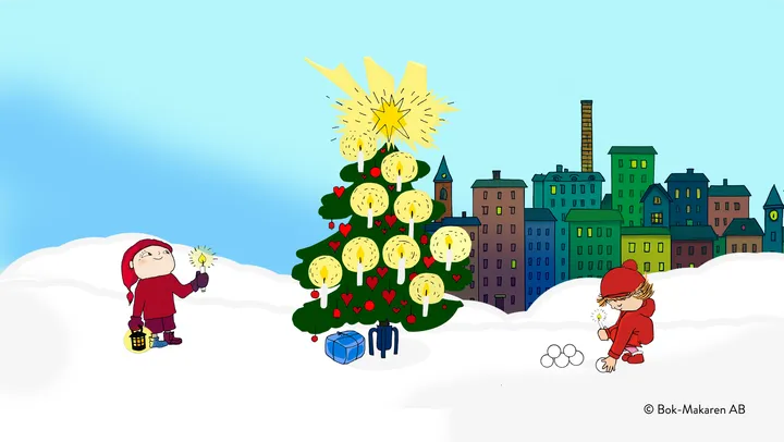 Alfons Åberg firar jul – Borås