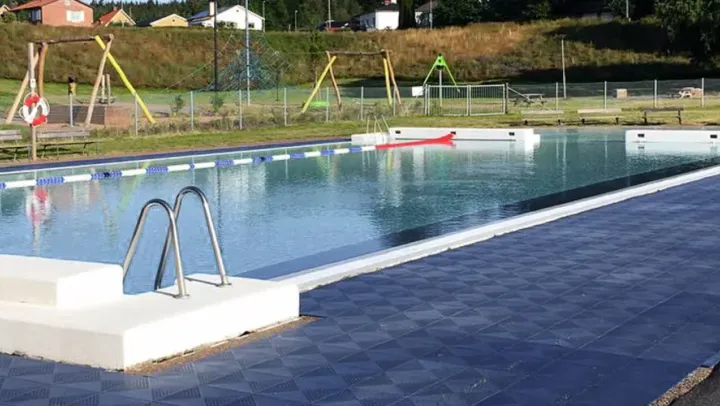 Vattenträning på Backagårdsbadet – Kinna