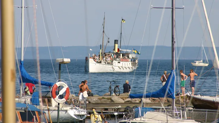 Ångaren Trafik - premiärtur – Hjo