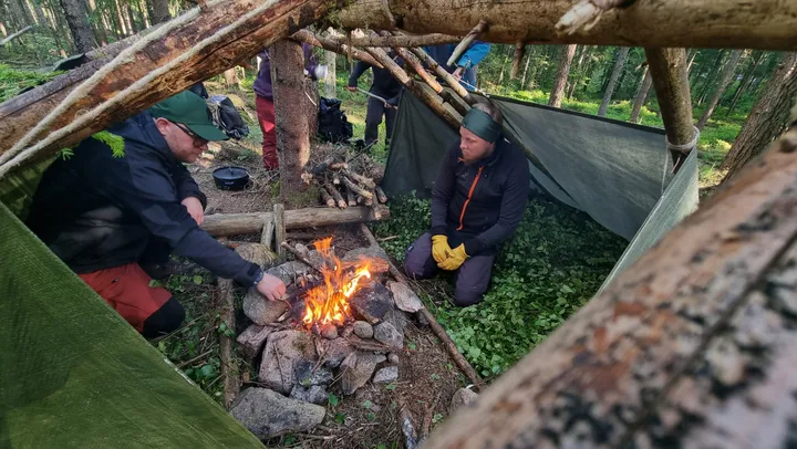 Överlevnadsdygn - 24 timmar i skogen augusti – Borås