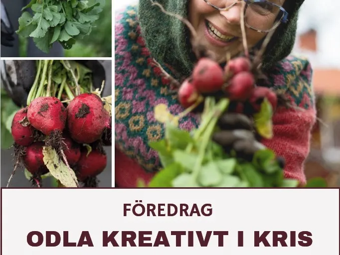 Sara Bäckmo föreläser "Odla kreativt i kris" – Rimbo