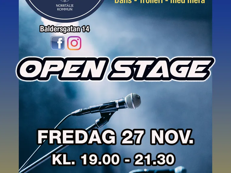 Open Stage på Magasinet – Norrtälje