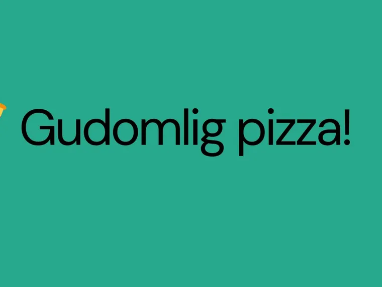 Gudomlig pizza i Terra Novakyrkan – Visby
