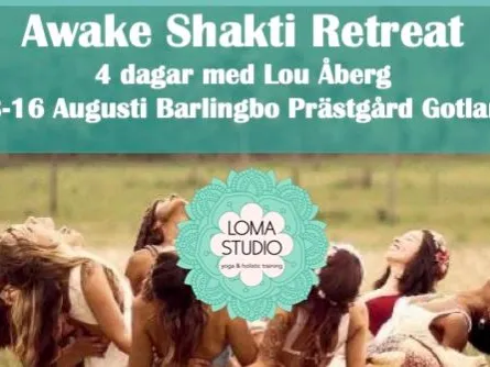 Awake Shakti Yoga Retreat 3-16 Augusti med Lou Åberg – Visby